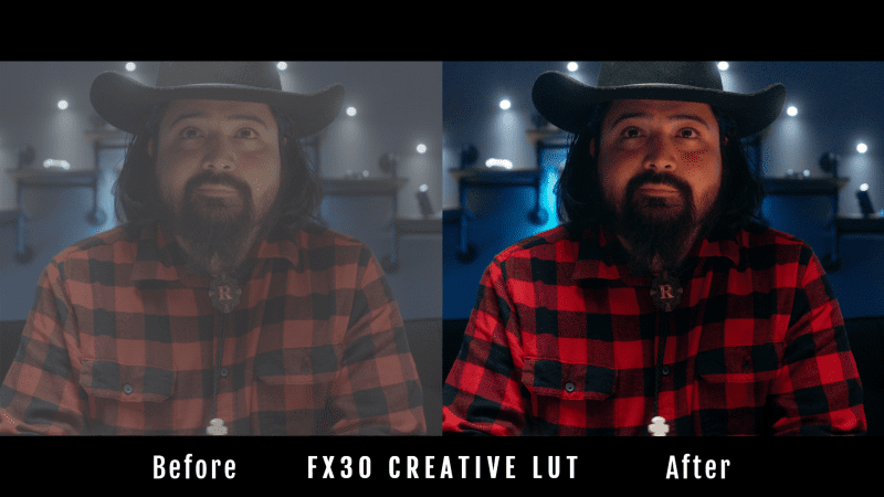 FX30CreativeLUTBeforeandAfterGabe