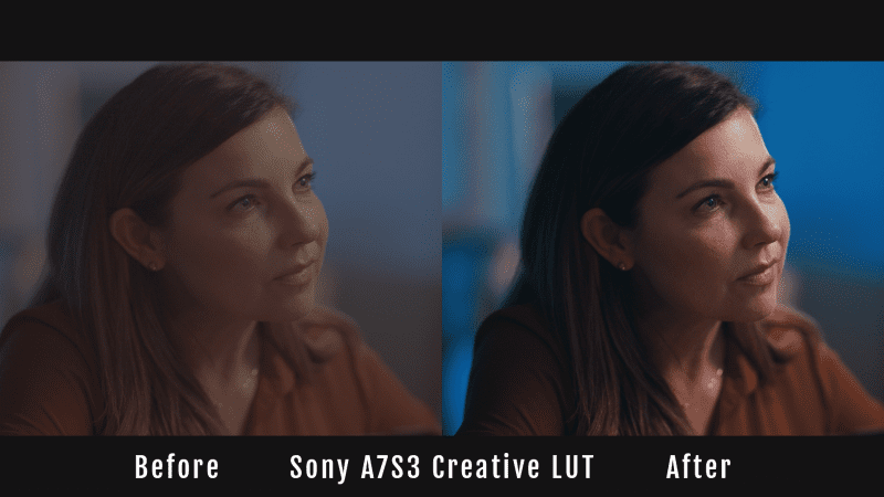 Sony Creative Lut Before and After7