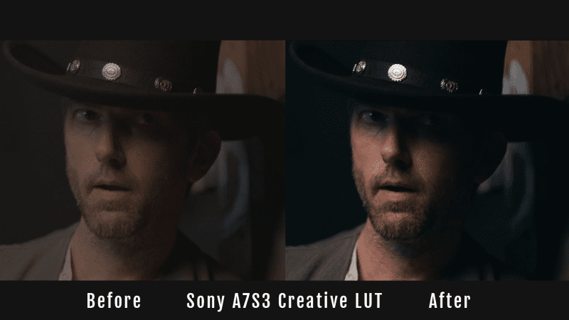 Sony Creative Lut Before and AfterHat