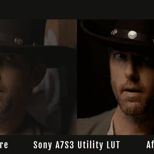 Sony Utliity Lut Before and AfterHat