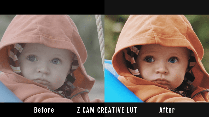 Z Cam Creative Before and After